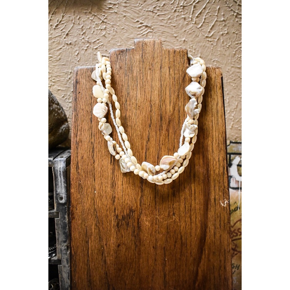 Abalone and Pearl Necklace